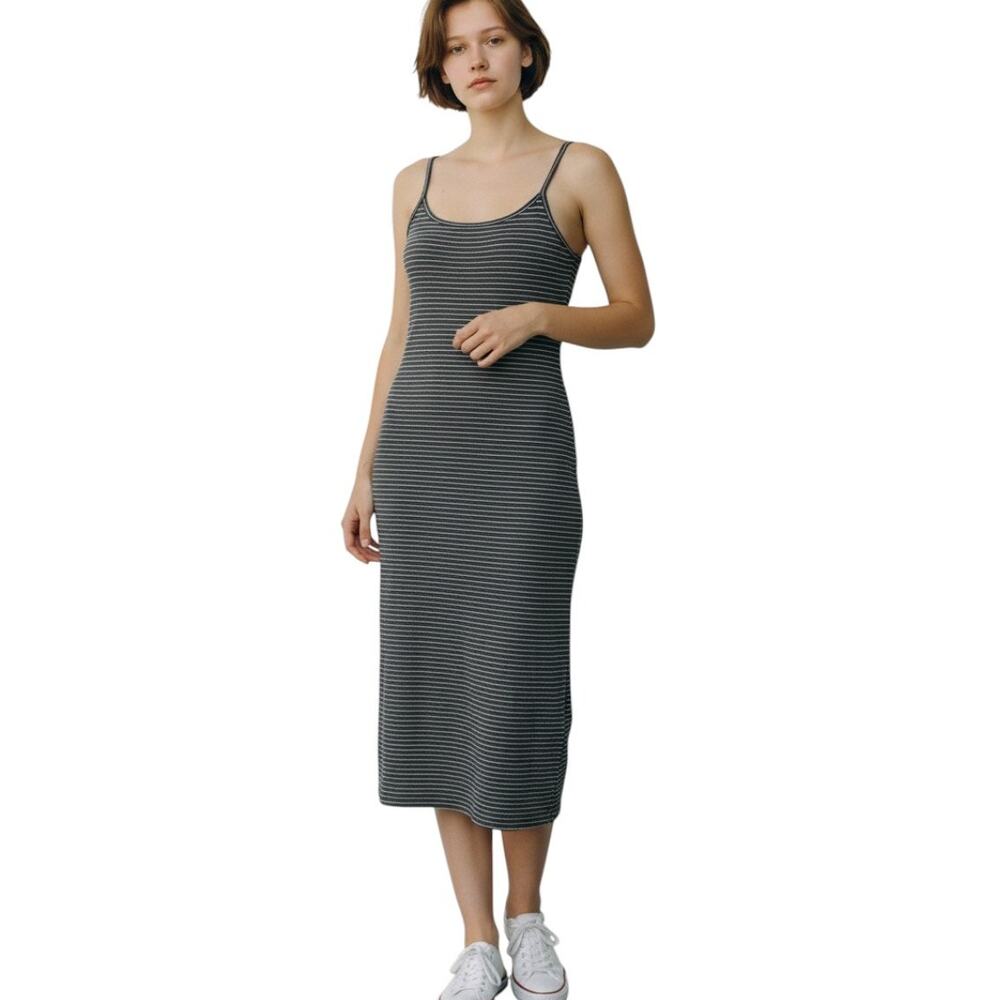 ❤️2/$12 Heart & Hips Women's T-shirt Dress, Sleeveless Bodycon Midi Dress, SZ M